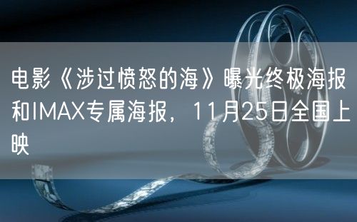 电影《涉过愤怒的海》曝光终极海报和IMAX专属海报，11月25日全国上映